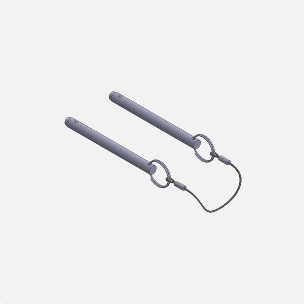 Annulus Locking Pins and Lanyard