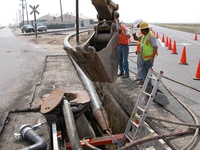Sewer Line Construction Sewer Line Construction